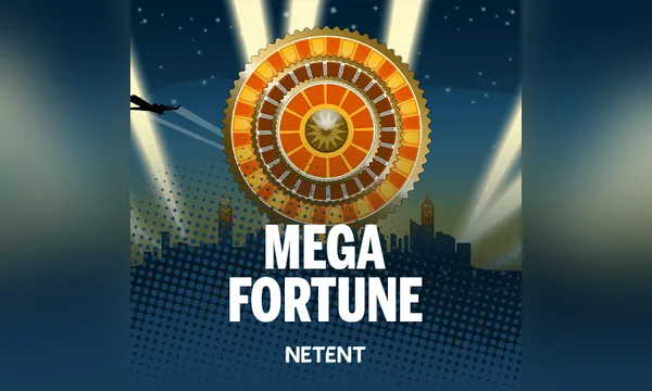 Mega Fortune slot logo — NetEnt