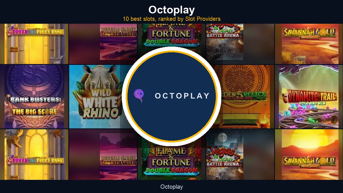 Octoplay - best slots at a glance