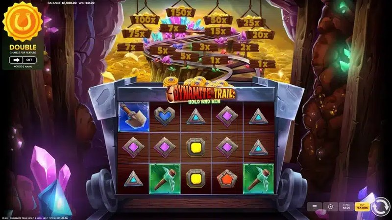 Dynamite Trail: Hold & Win gameplay