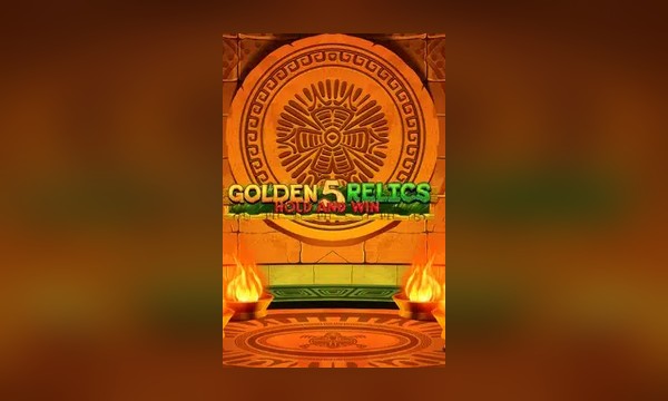 5 Golden Relics: Hold & Win slot art