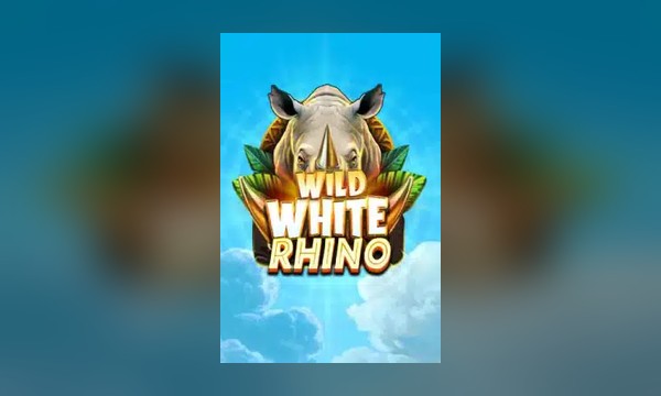 Wild White Rhino slot art