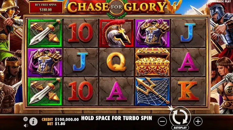 Chase for Glory gameplay