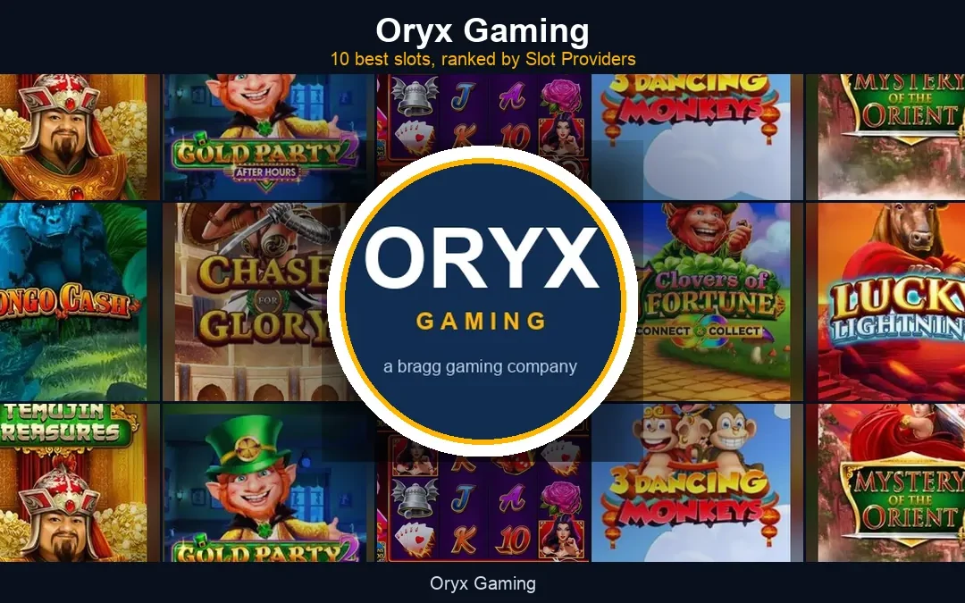 Oryx Gaming Slots & Where to Play Them in the UK