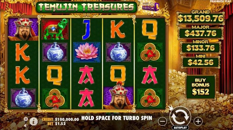 Temujin Treasures gameplay