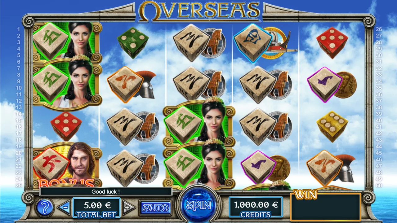 Overseas official loaded gameplay interface with active controls visible