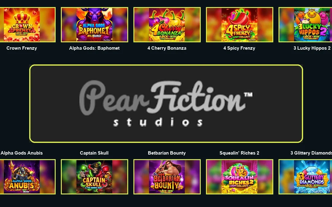 PearFiction Slots, Best Games & Full Directory