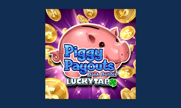 Piggy Payouts Bank Buster LuckyTap slot logo