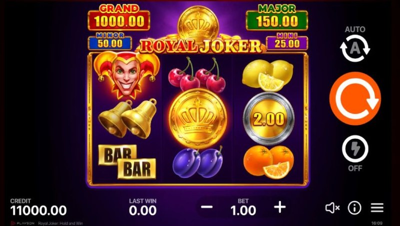 Royal Joker: Hold and Win gameplay
