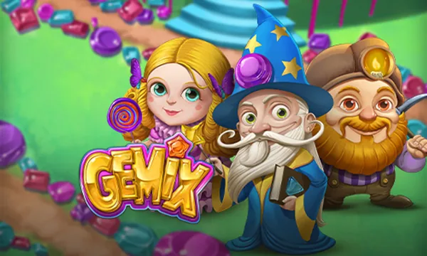 Gemix slot art — Play'n GO