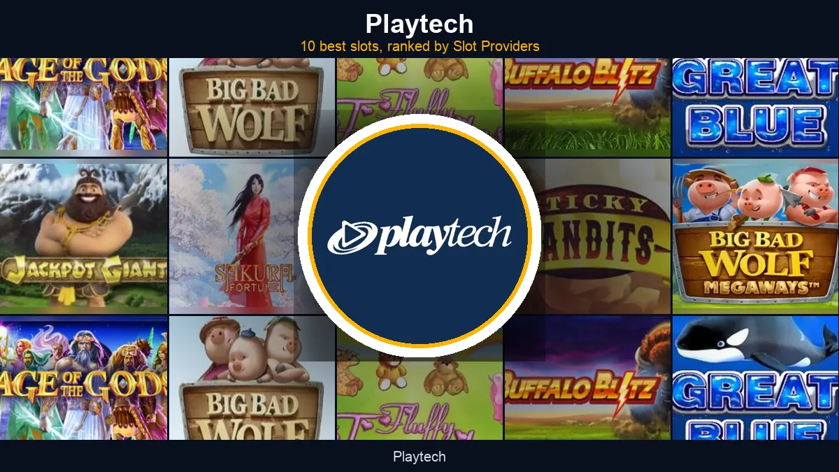 Playtech - best slots at a glance