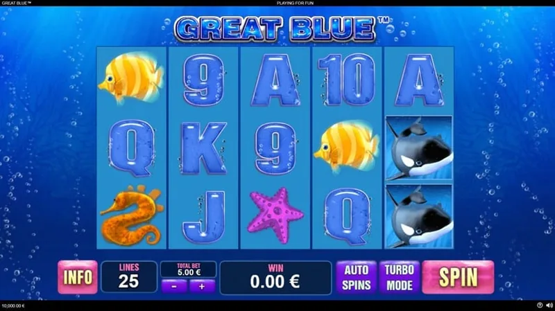 Great Blue gameplay