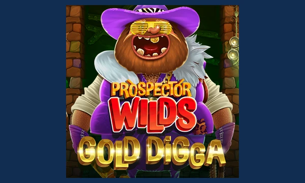 Prospector Wilds: Gold Digga slot logo