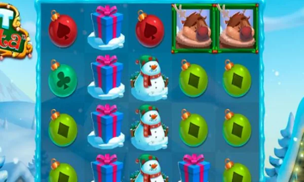 Fat Santa slot art