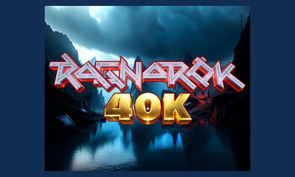 Ragnarok 40K slot logo