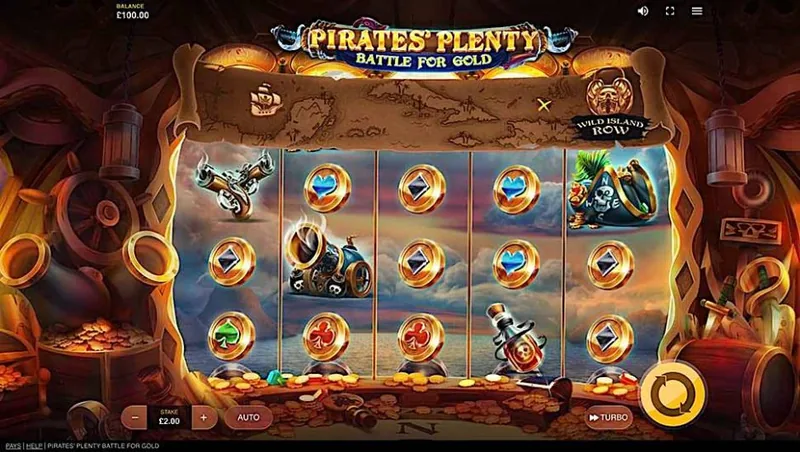 Pirates' Plenty Battle for Gold gameplay