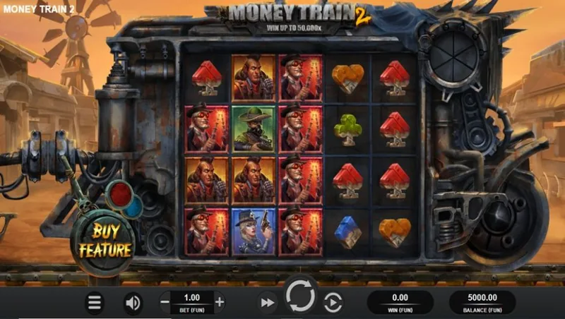 Money Train 2 bonus round gameplay