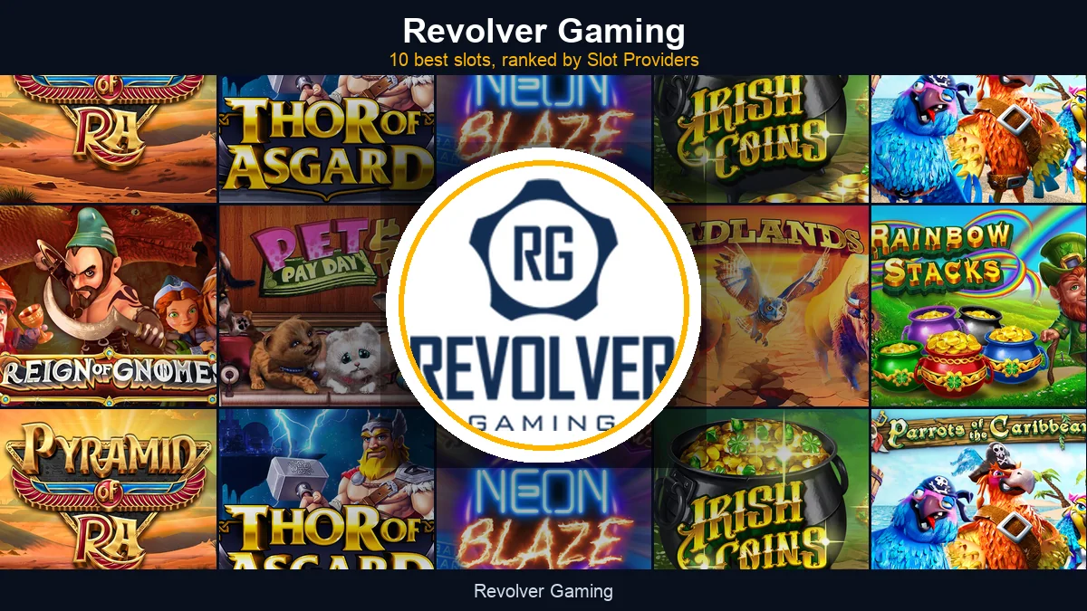 Revolver Gaming - best slots at a glance