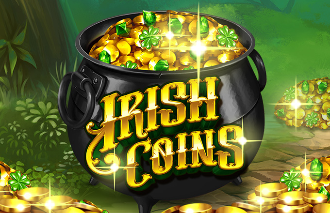 Irish Coins slot logo