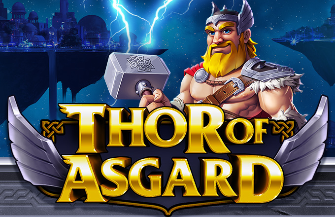 Thor of Asgard slot logo