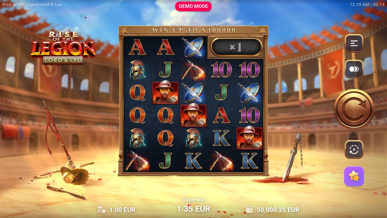 Lord & Lyu: Rise of the Legion official loaded gameplay interface with active controls visible