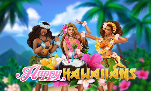 Happy Hawaiians slot logo