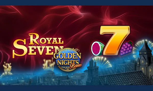 Royal Seven Golden Nights slot artwork by GAMOMAT