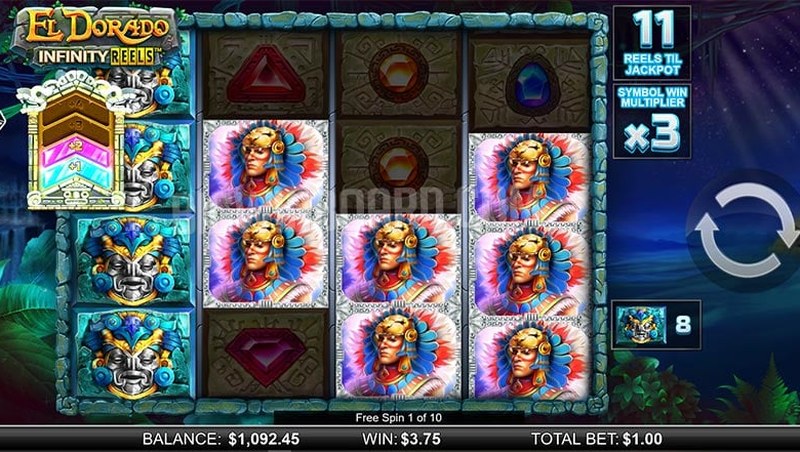 El Dorado Infinity Reels gameplay