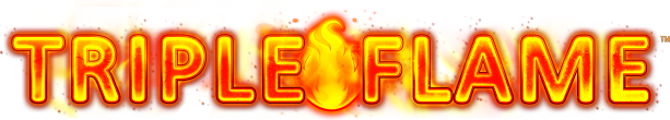 Triple Flame slot logo