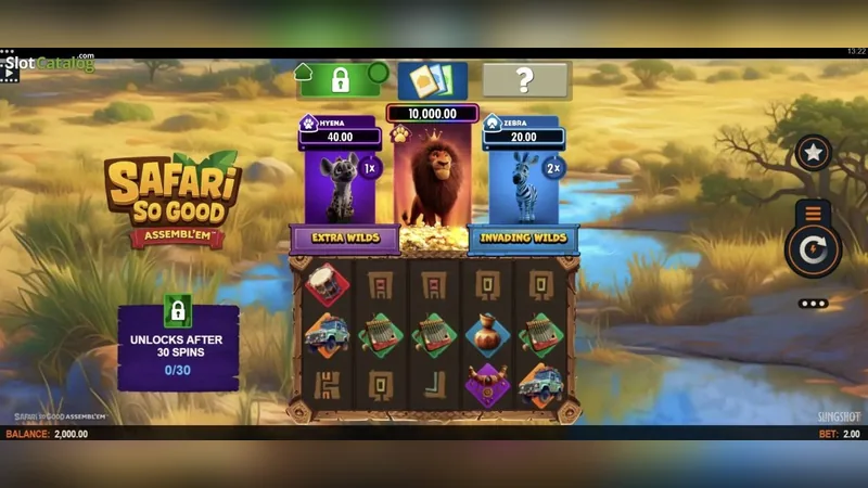 Safari So Good ASSEMBL'EM gameplay screenshot