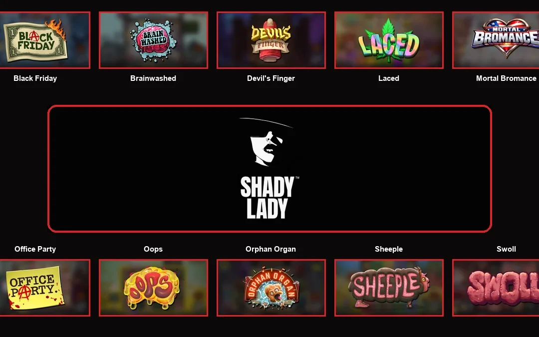 Shady Lady Slots, Best Games & Full Directory