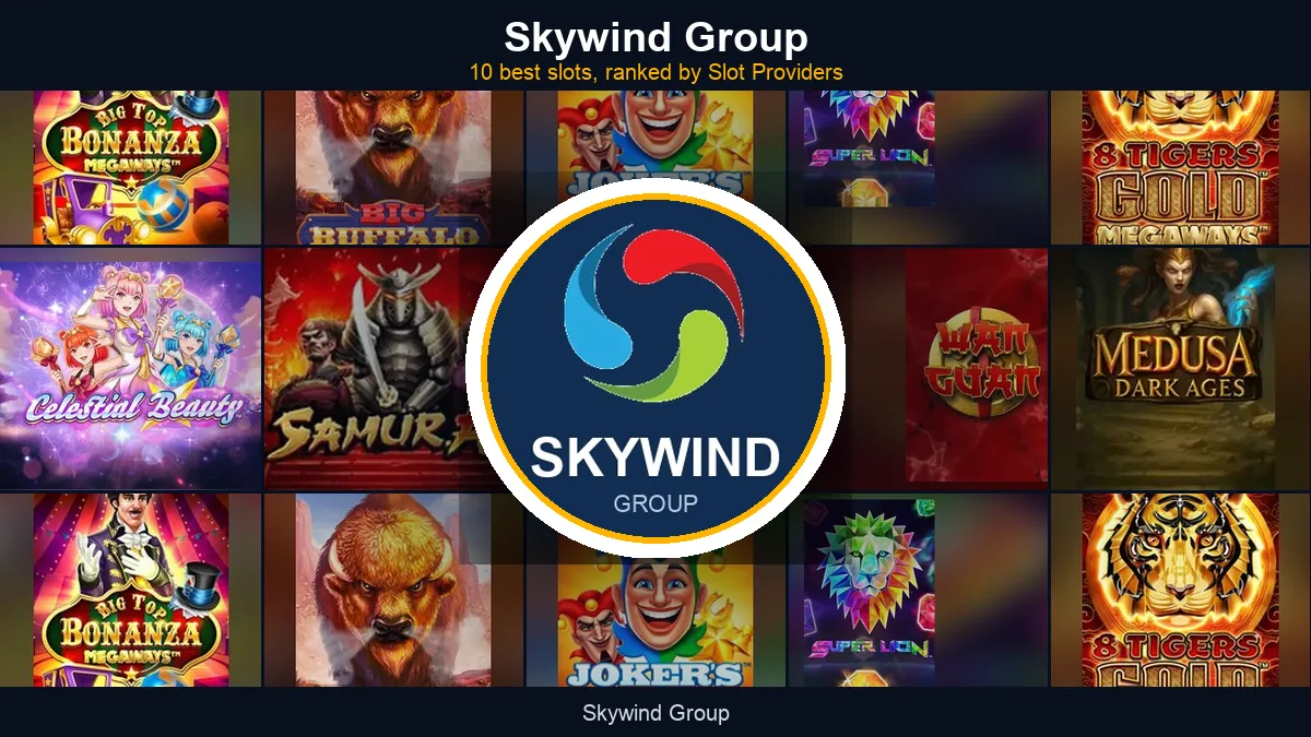 Skywind Group - best slots at a glance
