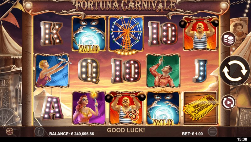 Fortuna Carnivale gameplay screenshot