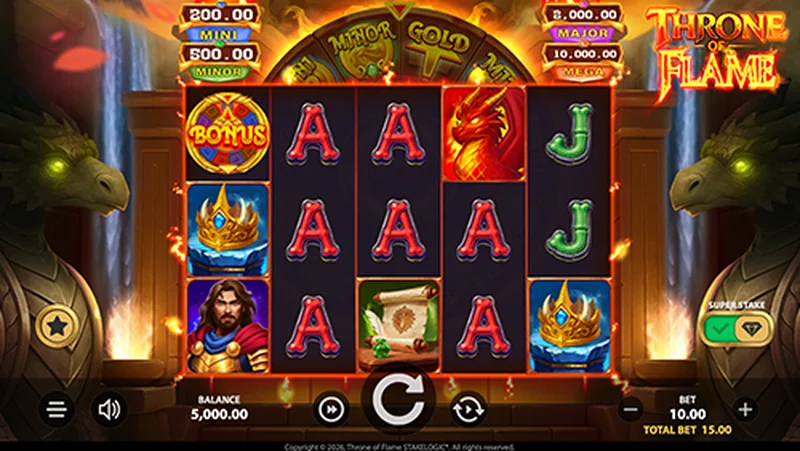 Throne of Flame gameplay