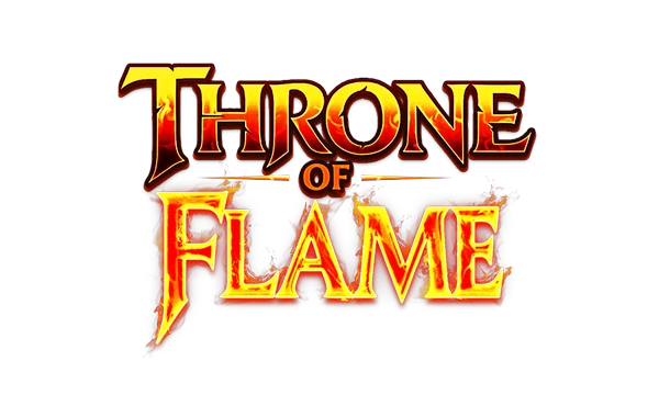 Throne of Flame slot art