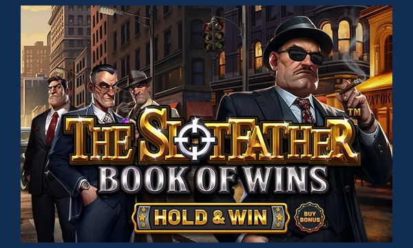 The Slotfather Book of Wins slot logo