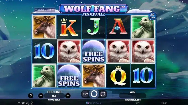 Wolf Fang: Snowfall gameplay