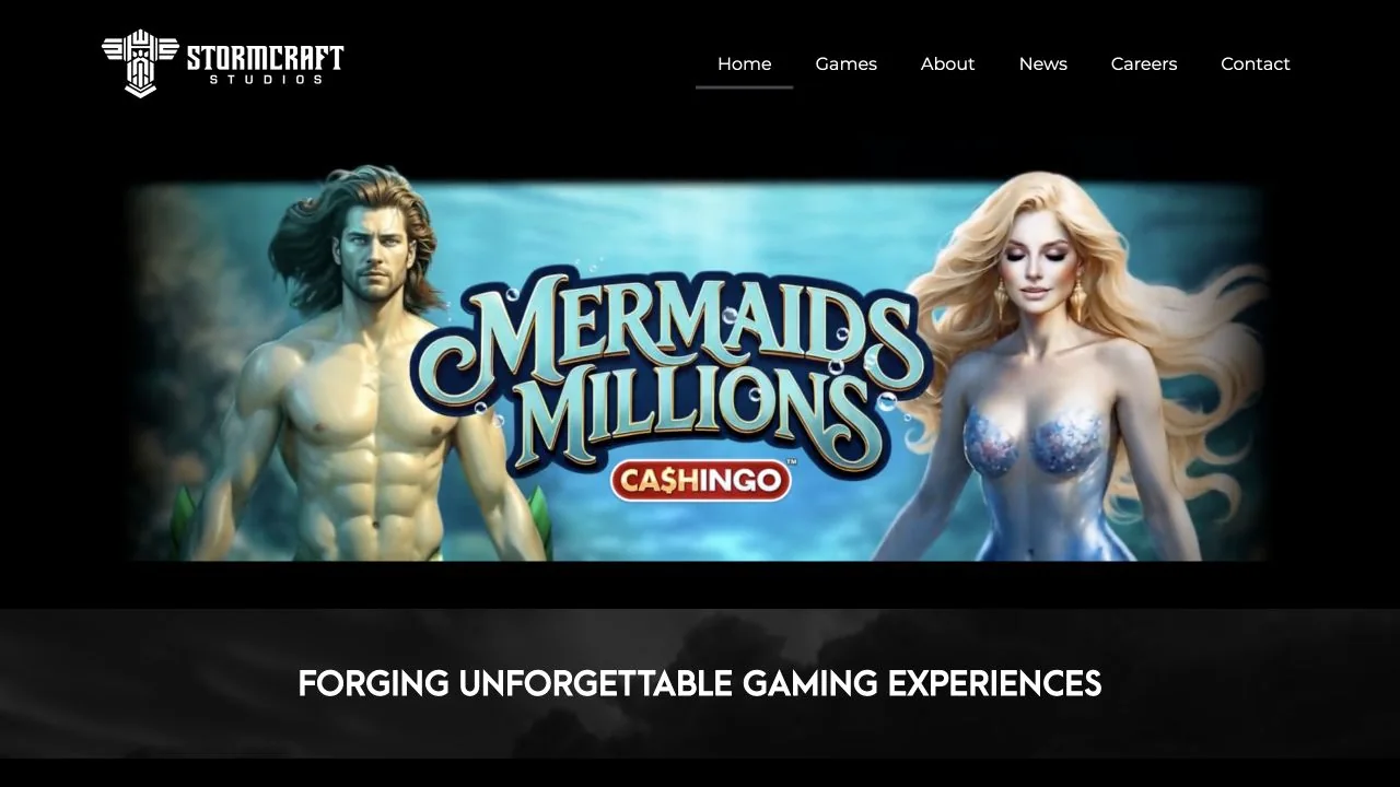 Stormcraft Studios official website homepage