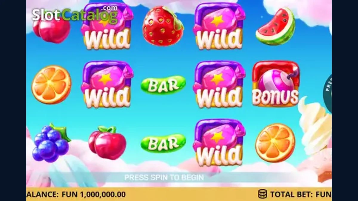 Sweet Vegas gameplay screenshot showing the game interface