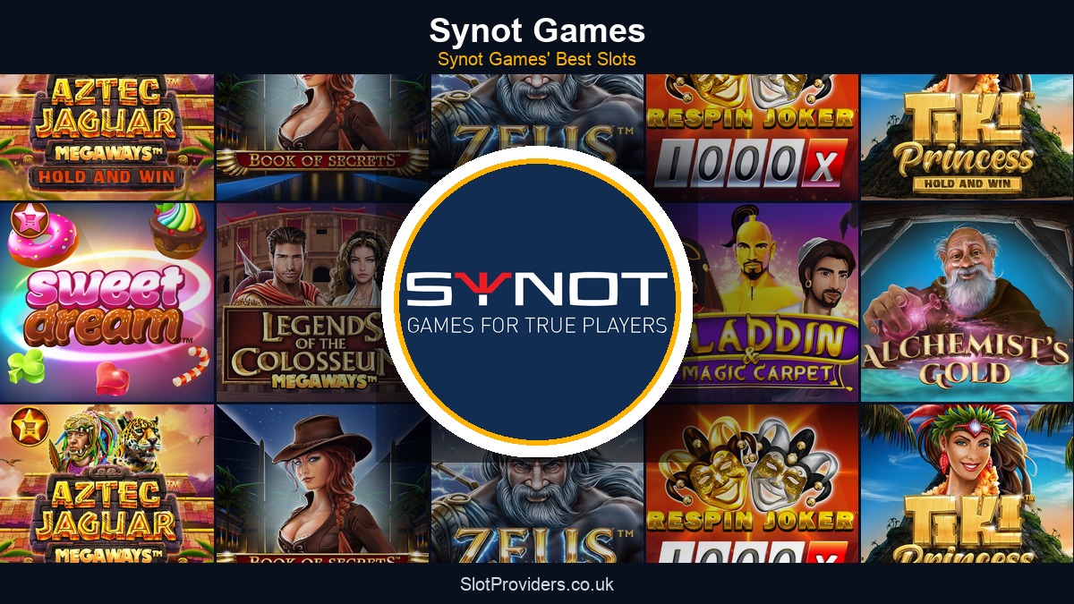 Synot Games - best slots at a glance