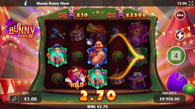 Money Bunny Show gameplay