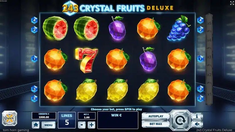 243 Crystal Fruits Deluxe gameplay