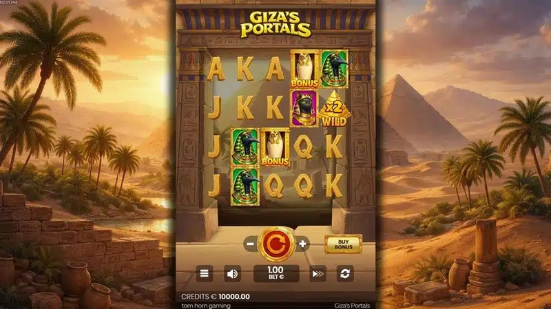 Giza's Portals gameplay