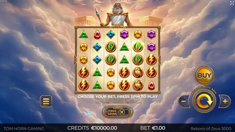 Reborn of Zeus 3000 gameplay