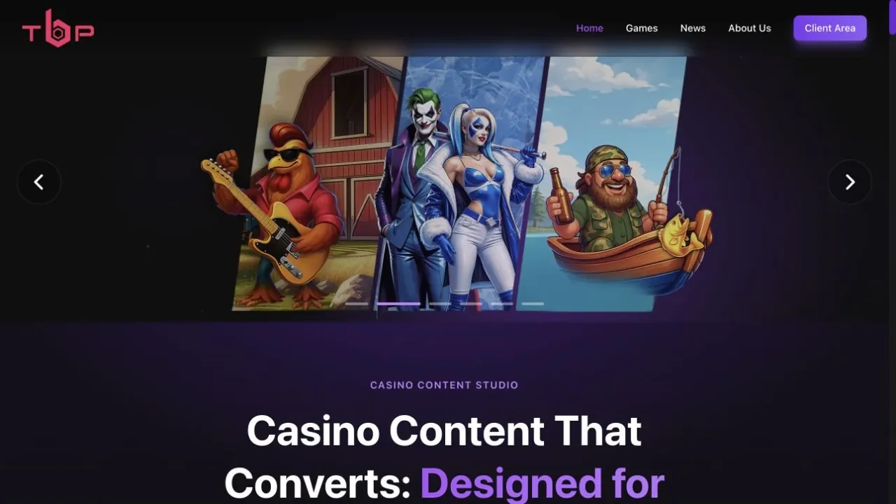 Clean capture of The Better Platform official website