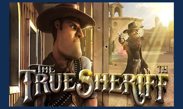 The True Sheriff slot logo