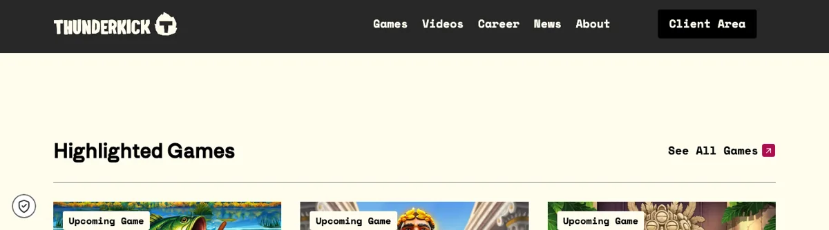 Thunderkick&rsquo;s official website, thunderkick.com