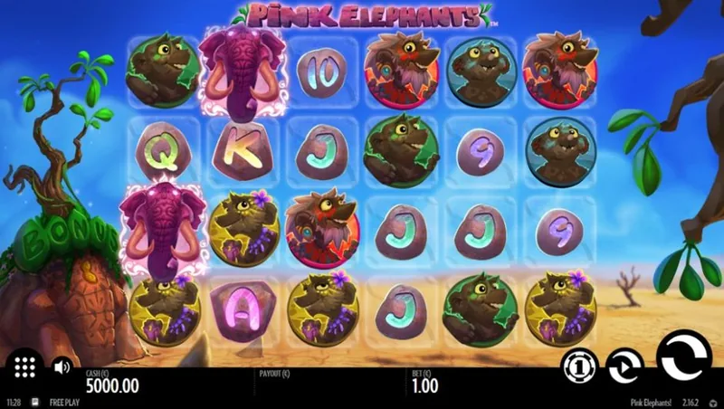 Pink Elephants gameplay