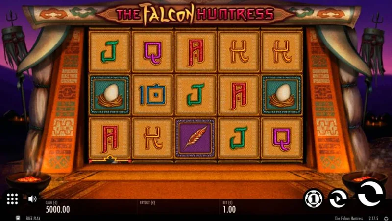 The Falcon Huntress gameplay