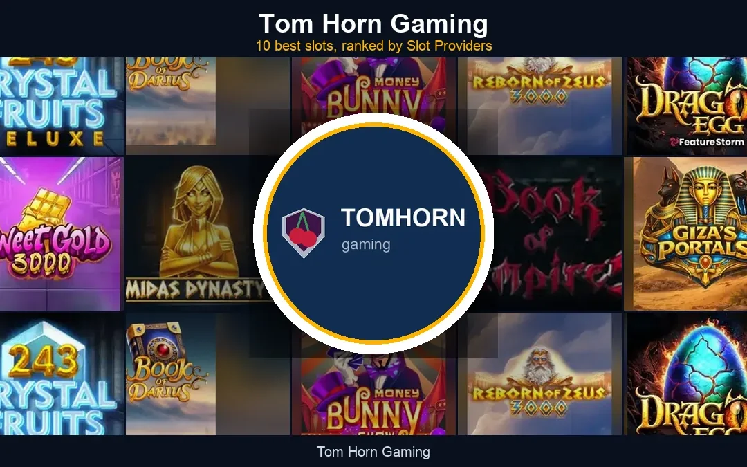 Tom Horn Gaming Slots and Where to Play (2026)