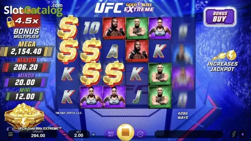 UFC Gold Blitz Extreme gameplay screenshot